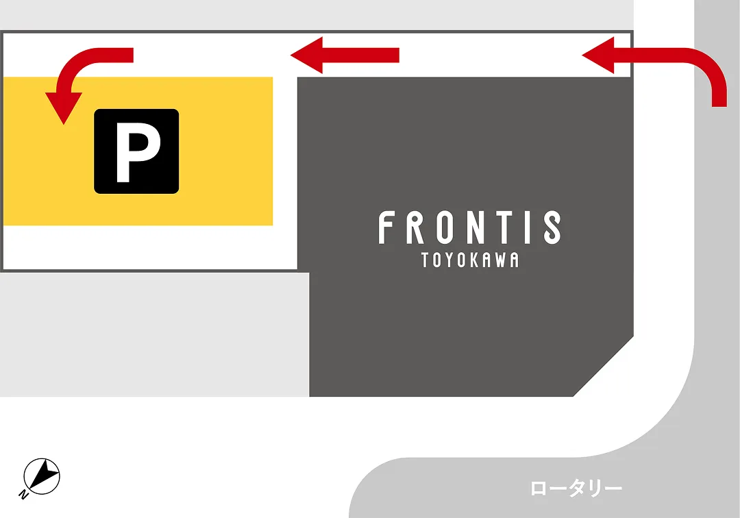 駐車場案内図